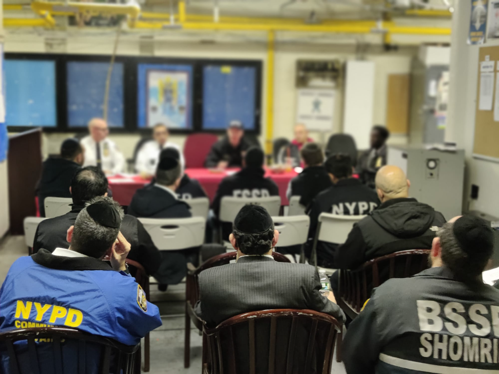 NYPD, Shomrim Meet to Discuss Recent Rash of House Break-ins