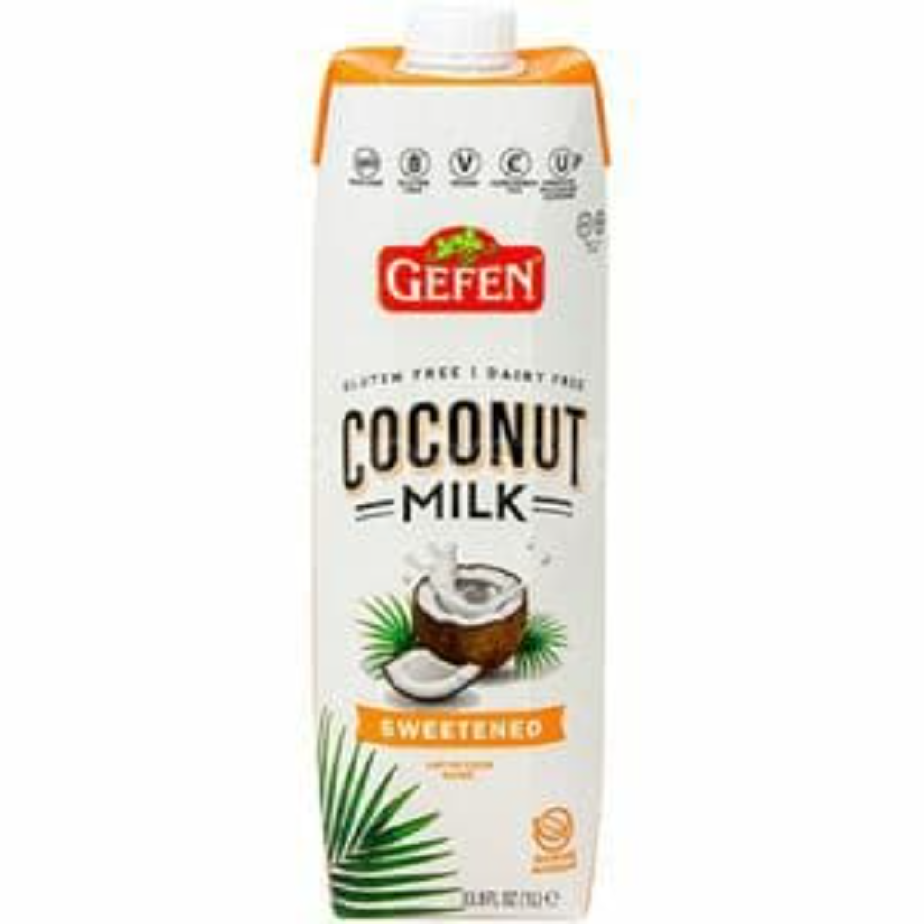 Kashrus Alert Gefen Coconut Milk is not Kosher L’Pesach Boro Park 24